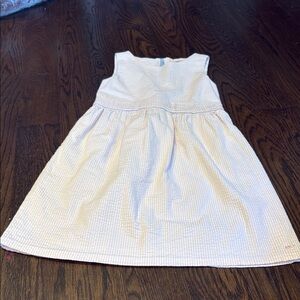 Vineyard vines pink seersucker dress